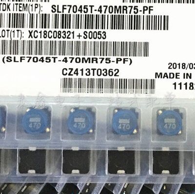 SLF7045T-470MR75-PF TDK进口原厂全新原装可直拍47UH 7*7*4.5mm
