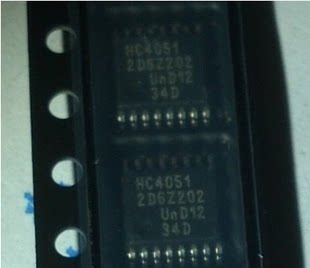 74HC4051PW TSSOP16 NXP原厂全新进口原装 自家库存现货!