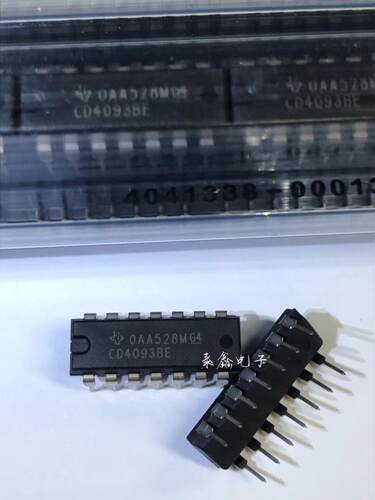 CD4093BE 插件DIP14 TI原厂进口原装现货可只拍