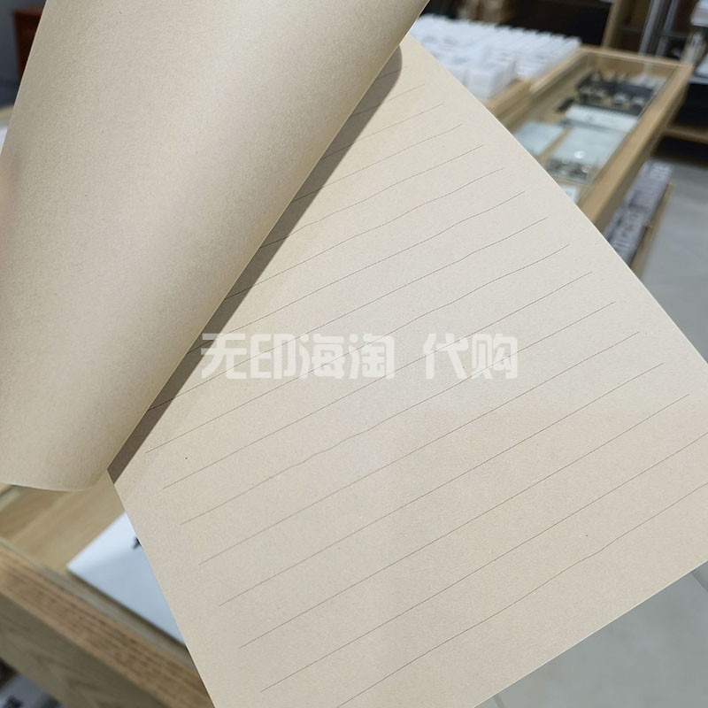 MUJI无印良品信纸信封明信留言卡