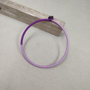 原创紫色金刚结手绳情侣编织红绳马年民族风开运编绳细手链纯绳