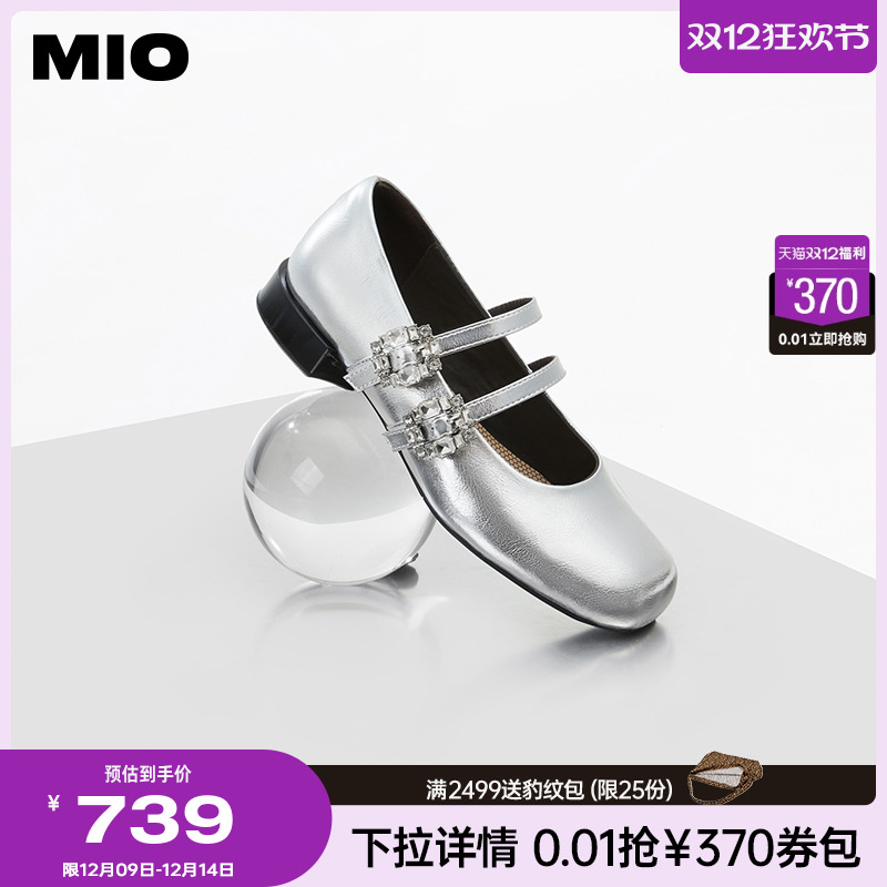 米奥玛丽珍鞋MIO复古单鞋