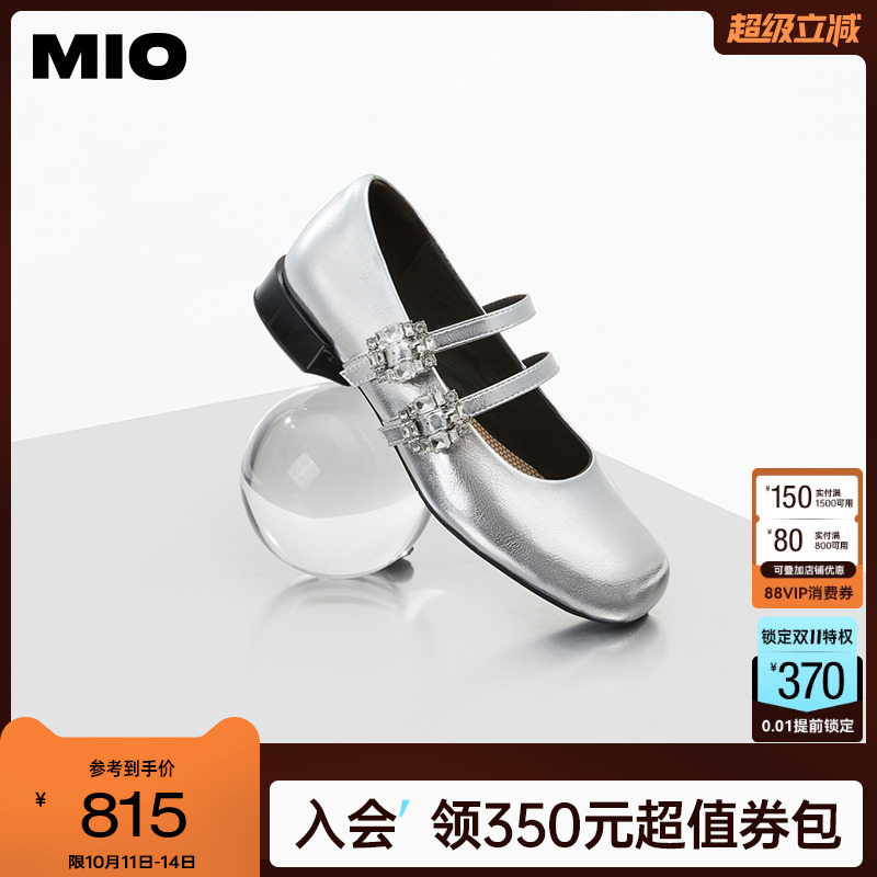 米奥玛丽珍鞋MIO复古单鞋