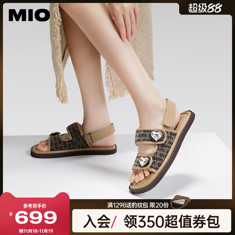 低跟时尚休闲沙滩鞋MIO舒适