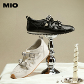 MIO米奥芭蕾运动玛丽珍2026新款 绑带女阿甘薄底单鞋 M261560806