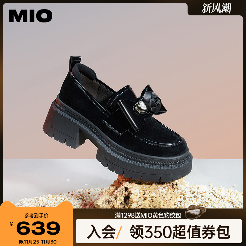 米奥乐福鞋单鞋MIO复古