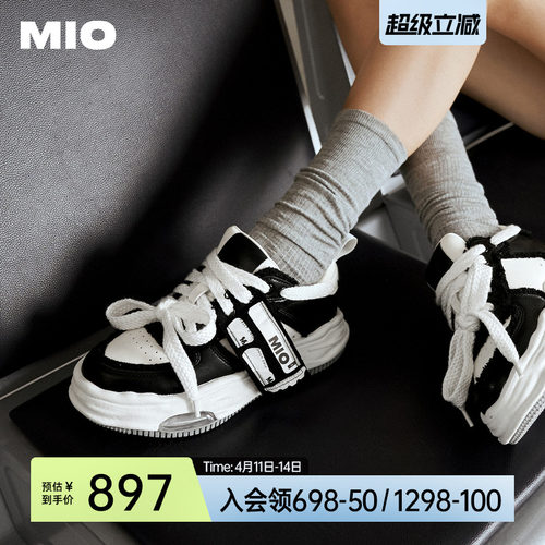 [李昀锐同款]MIO米奥标签溶解鞋