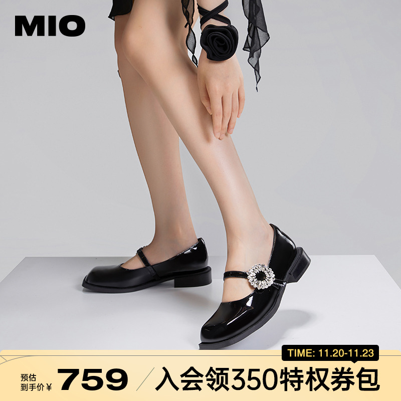 米奥女鞋MIO英伦风花朵