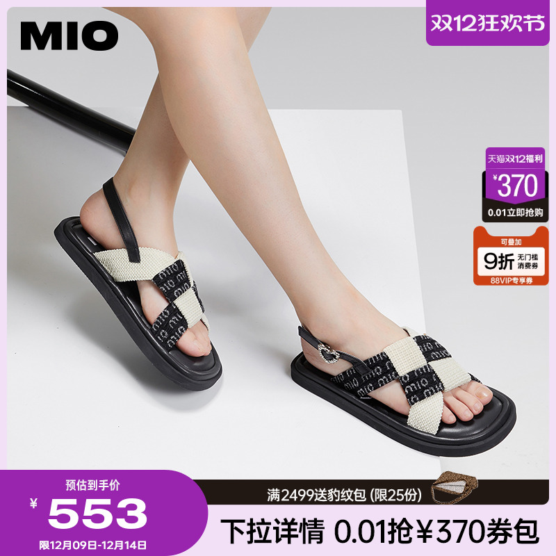 米奥休闲平凉鞋MIO复古