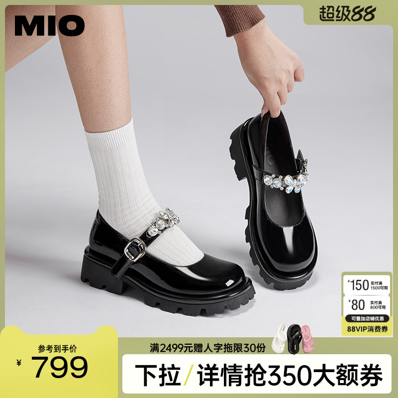 米奥女鞋MIO厚底玛丽珍