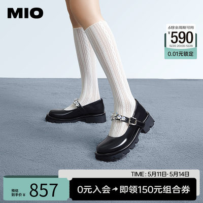 米奥女鞋MIO厚底玛丽珍