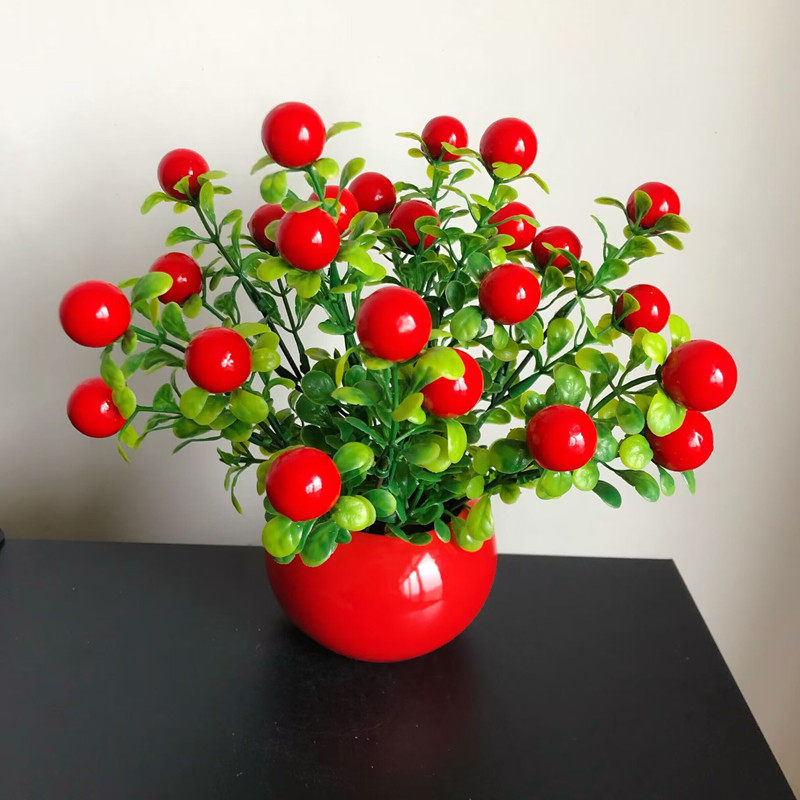 仿真花陶瓷套装假花家居摆件客厅仿真花/假花