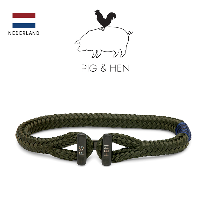 荷兰礼物pig&hen船绳男生