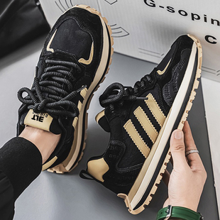 特大码男鞋45加宽加肥46宽楦网鞋47男款宽楦加肥运动鞋48休闲鞋子