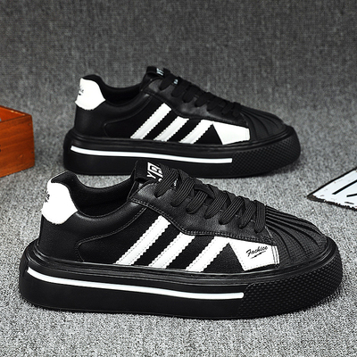 春季新款特大码男鞋45加肥加大号板鞋46贝壳鞋男47休闲运动鞋潮49