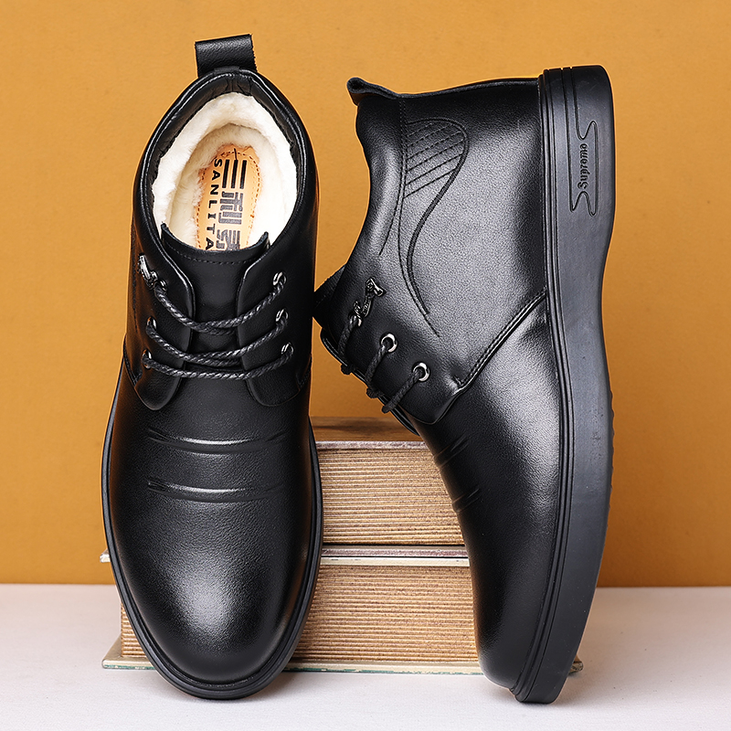 三利泰冬季保暖休闲特大码棉鞋