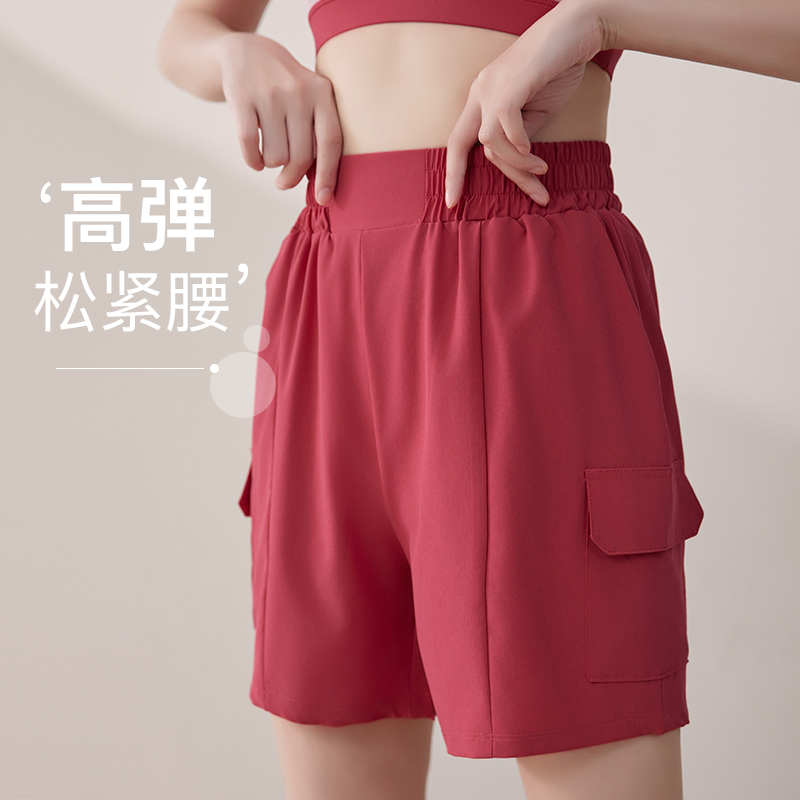 夏季薄款五分瑜伽裤女