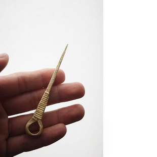 葭元里茶集 清物堂普洱茶刀古朴黄铜小茶刀古拙短把撬茶饼刀上新