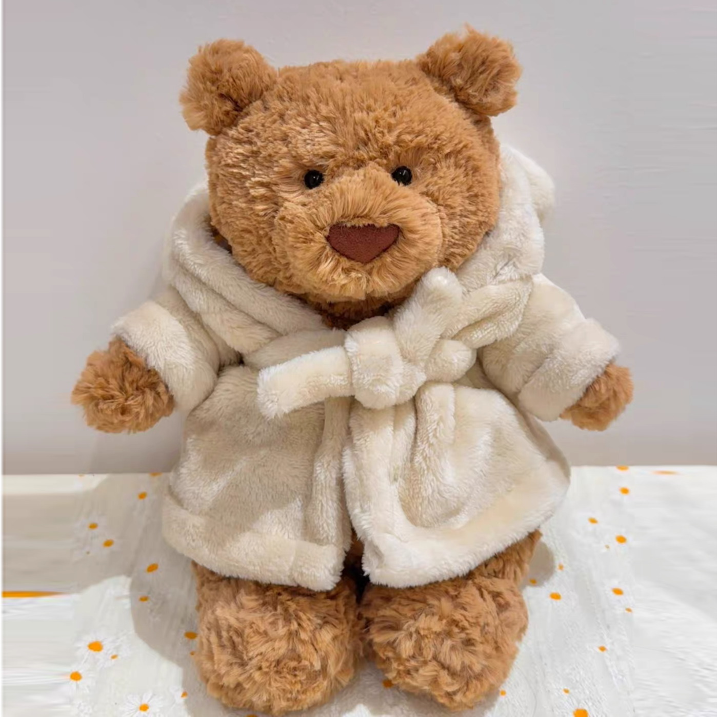 英国浴袍巴塞罗熊毛绒玩具泰迪熊玩偶公仔娃娃生日礼物儿童大学生