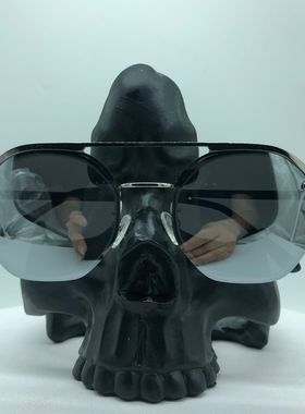 跨境新品骷髅头眼镜支架