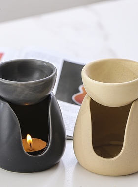 陶瓷香薰炉香精炉蜡烛香薰炉时尚家居摆件精油炉具oil wax burner