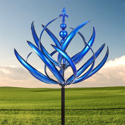新品Harlow Wind Spinner Rotator 哈洛风旋转器铁艺风车园艺地插
