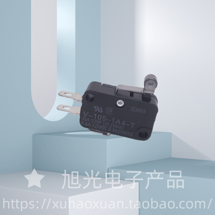 V-105-1A4-T/V-105-1A4 欧姆龙微动开关 原装正品 假一罚十