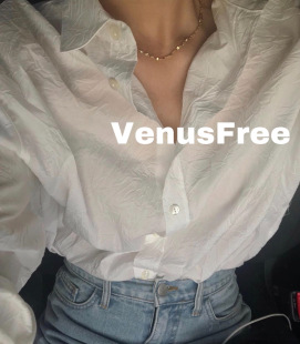 长度可定制 美产14K注金欧美choker 项圈 锁骨链项链 含真金很闪