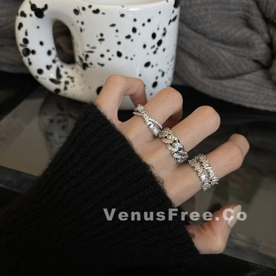 有钱超闪独家设计师款欧美风链条