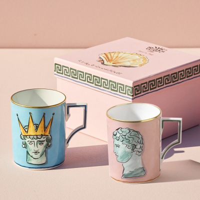 陶瓷意大利ginori复古风骨瓷餐具