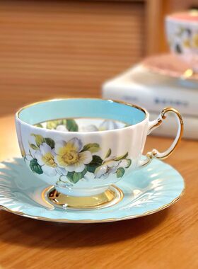 英国Aynsley安斯丽色釉咖啡杯