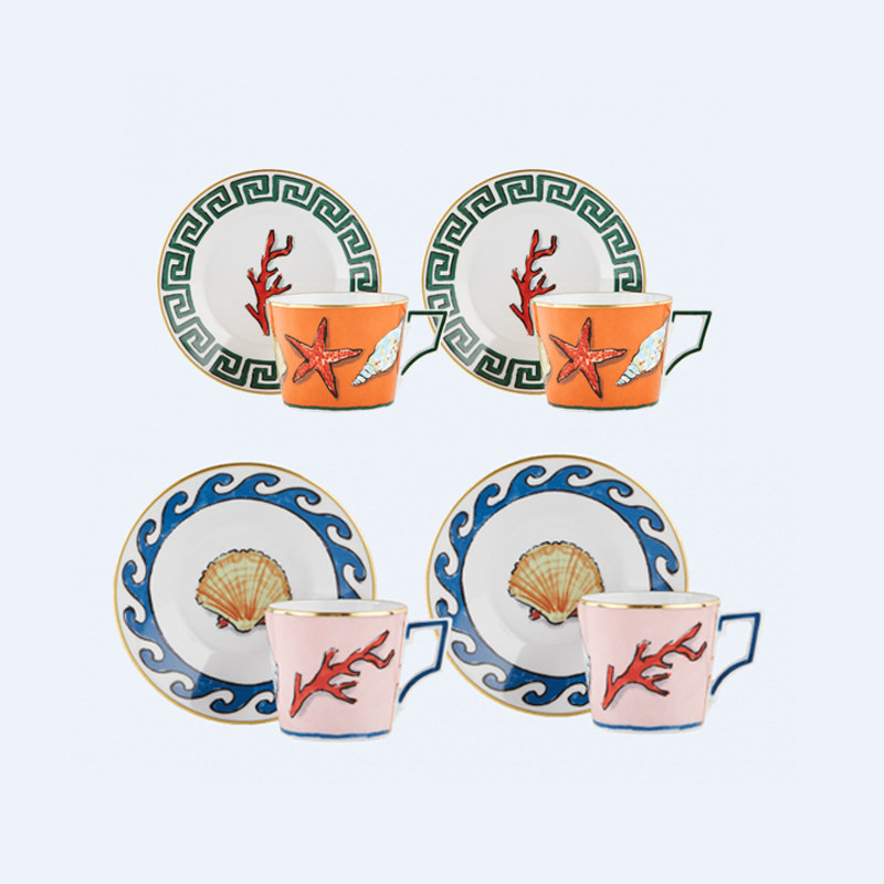 意大利Richard Ginori1735 茶杯咖啡杯 轻奢红茶杯 原装进口