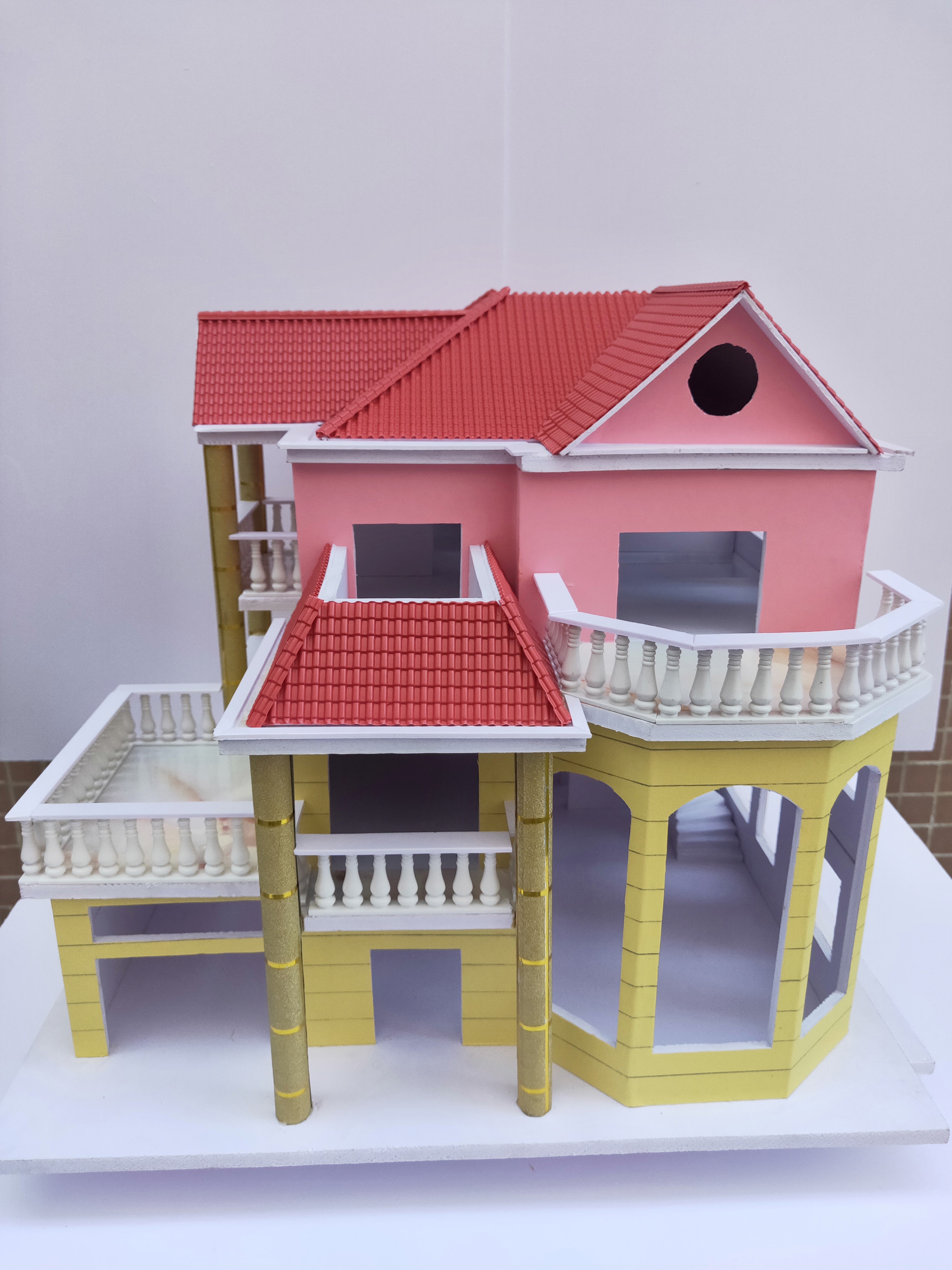 别墅模型 沙盘模型别墅设计 仿真别墅自建房模型建筑模型定制