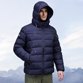 户外防风雨 无惧寒冬95鹅绒加厚连帽羽绒服男 GEOGRAPHICAL NORTH