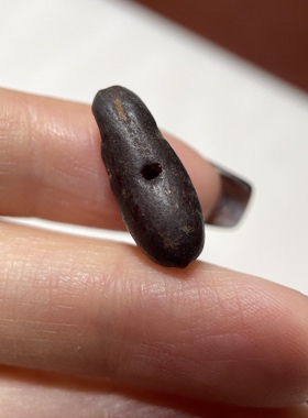 藏区老青稞卡子19.5mm 念珠配饰配珠侧挂背云散珠手串文玩散珠759