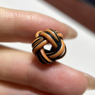 藏区老电线圈单珠13mm念珠手串大孔道藏传小元素配珠配饰老珠1044