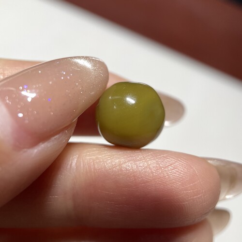 百年柠檬黄老玛瑙圆珠11.5mm 星月紫檀手串多宝diy配珠配饰 1716