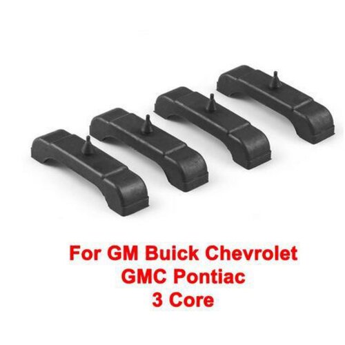 4012-326-681S黑色橡胶三芯散热器安装垫适用于GM别克雪佛兰GMC
