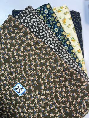 【福袋】超值秋冬小碎花面料手工diy灯芯绒连衣裙桌布衬衫包包