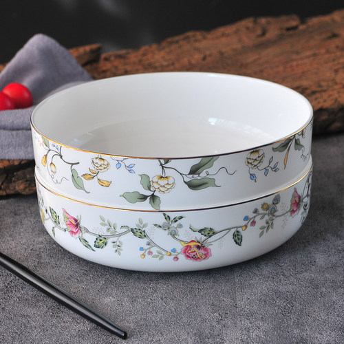 2024新款一级骨瓷盘子家用菜盘