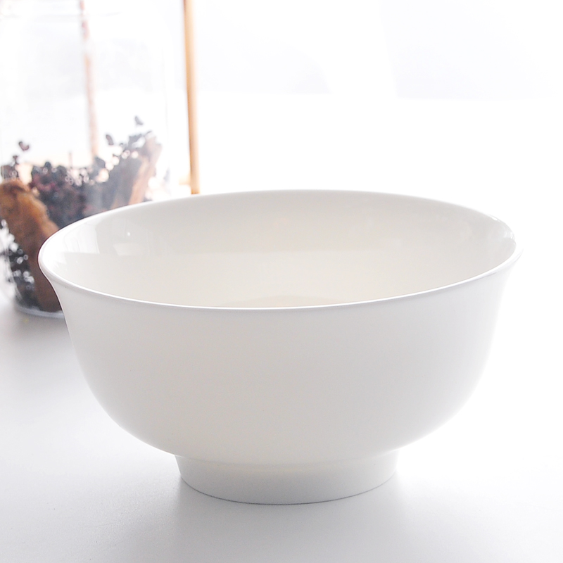 一级骨瓷好看的碗高底防烫