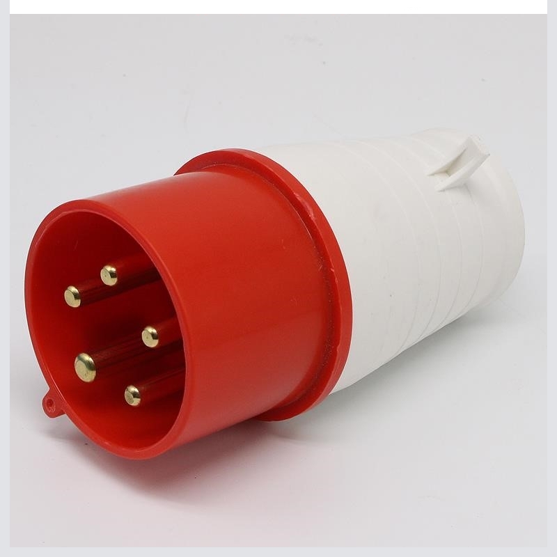 16A/32A工业航空防水插头防爆插座蓝色6h快速公母对接220V