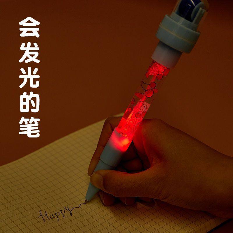 魔法泡泡笔儿童抖音同款多功能网红圆珠笔可爱少女学生滚轮印章笔