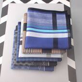 买3条送1条 柔软吸汗 全棉手绢 纯棉男士 手帕 老式 送长辈