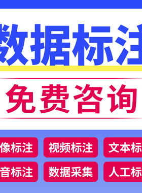 数据标注外包yolo数据集标注语义分割人工智能图片视频数据标注集