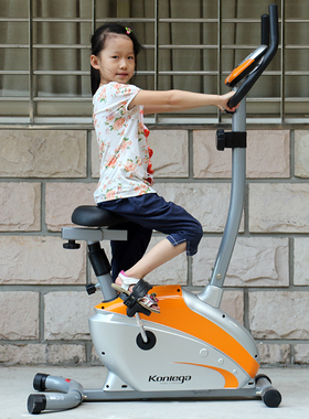 康乐佳k8502立式磁控健身车脚踏车 室内锻炼自行车 静音家用 包邮