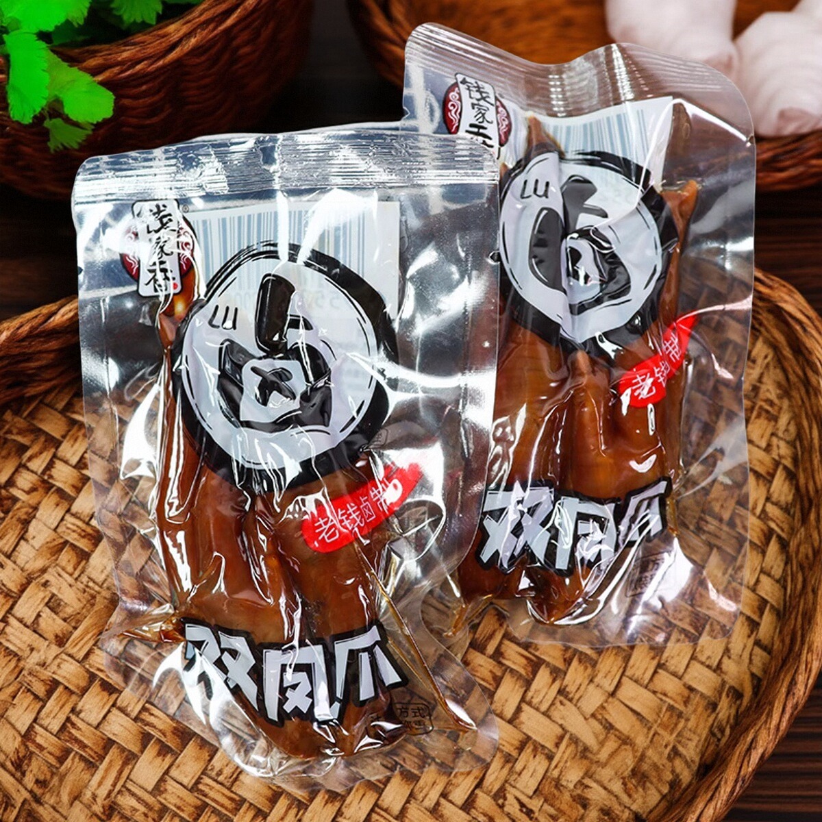 钱家香双凤爪老卤鸭爪熟食卤味