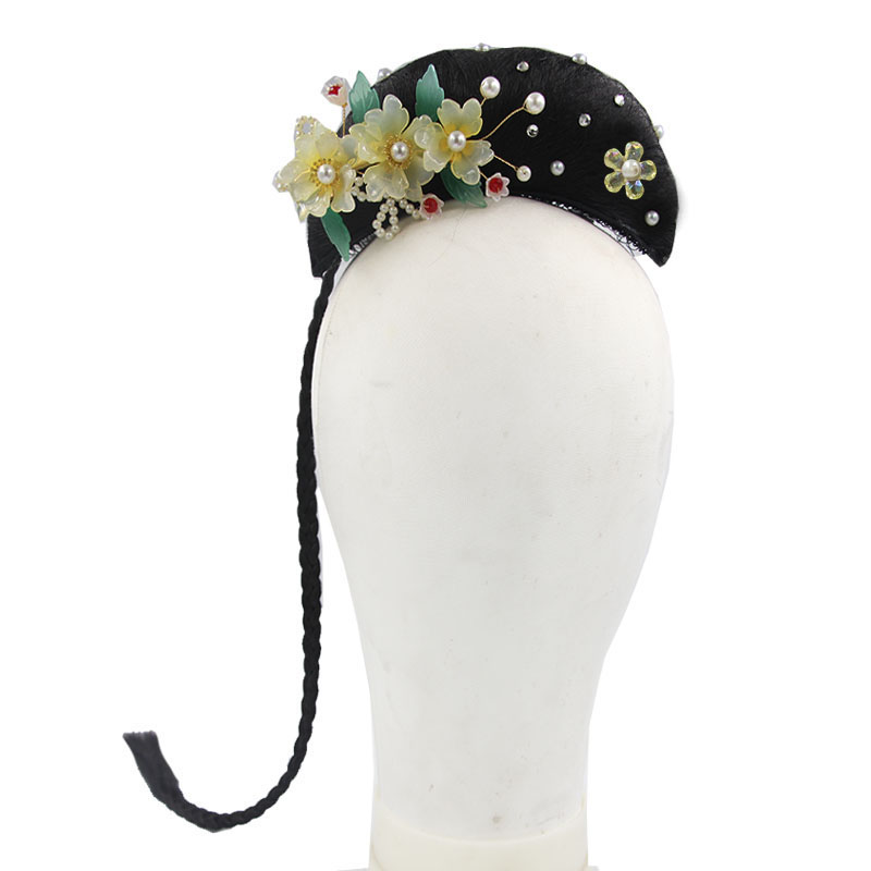 良宵舞蹈头饰 第四届荷花少年良宵舞蹈头饰 百搭古典舞头饰定制