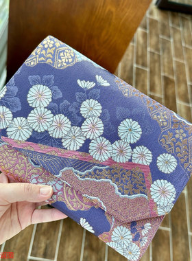 知秋家 量制款一叶知秋手作 高档半包围磁扣包钢笔签字笔收纳包