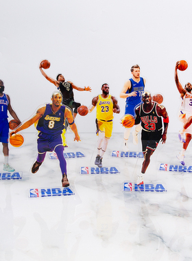 NBA科比詹姆斯篮球哈登乔丹亚克力应援明星周边生日立牌礼物品批